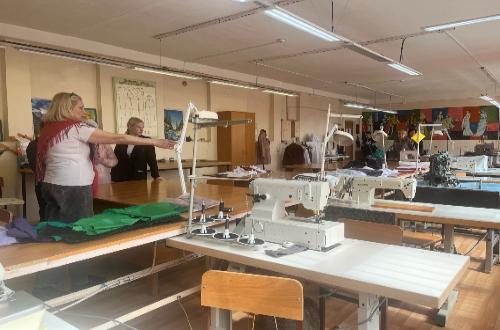 Экскурсия для учащихся 9 класса МБОУ "Новобирилюсская средняя школа", имеющих ограниченные возможности здоровья